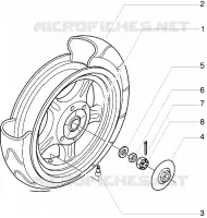 Rear wheel