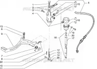 Pedal-master cylinder