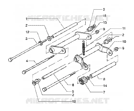 Swinging arm