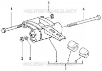 Swinging arm
