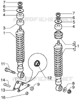 Rear shock absorber
