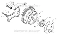 Rear wheel