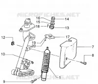 Front shock absorber