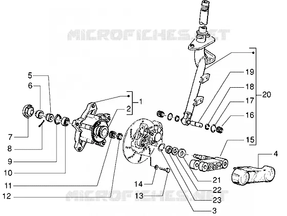 Steering column - Disc brake