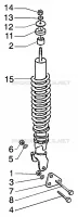 Rear damper