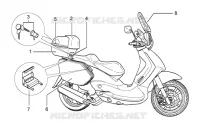 Rear trunk kit-side bags kit