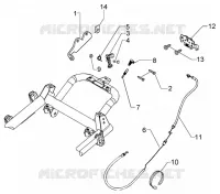 Saddle unlock control