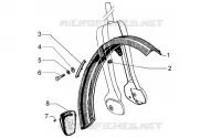 Front mudguard