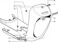 Front shield-Footboard-Spoiler