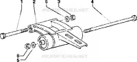 Swinging arm