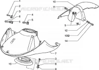 Front mudguard-Rear mudguard
