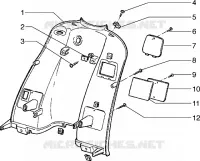 Rear shield