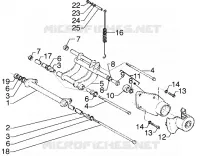 Swinging arm