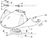 Front mudguard