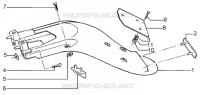 Rear mudguard