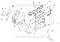 Front shield-foot board-spoiler