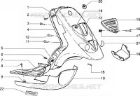 Front shield-Footboard-Spoiler