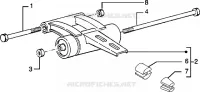 Swinging arm