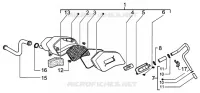 Secondary air box