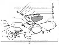 Catalytic silencer