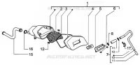 Secondary air box