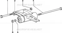 Swinging arm