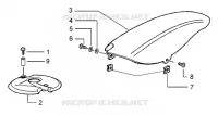 FRONT AND REAR MUDGUARD