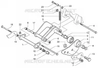 Swinging arm
