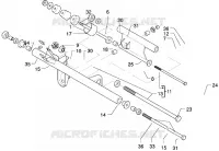 Swinging arm