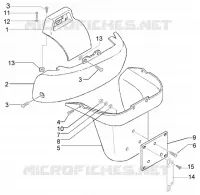 Rear coverings