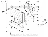 Coolant radiator