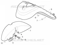 Wheel Compartment- Mudguard