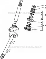 Teering bearing ball tracks