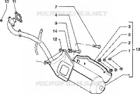 Catalytic silencer