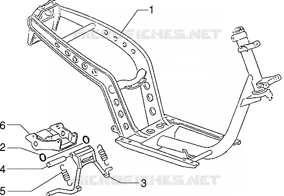 Chassis-Central stand