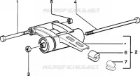 Swinging arm