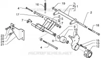 Swinging arm