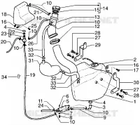 Fuel tank-Degaser