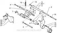 Swinging arm