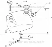 Oil mix tank