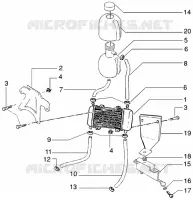 Expansion tank-cooler