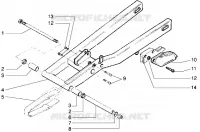 Rear fork