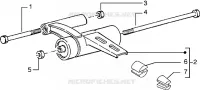 Swinging arm