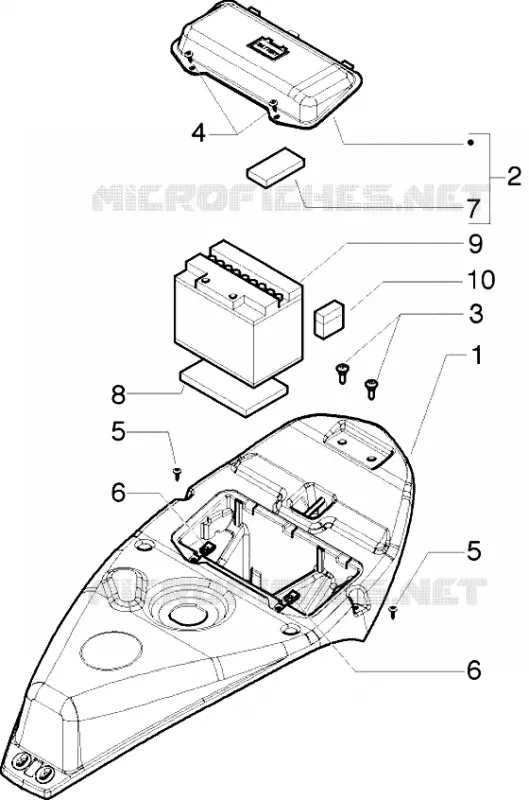 Undersaddle-Battery