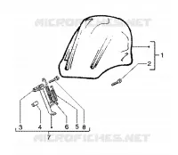 Windshield kit-stand kit