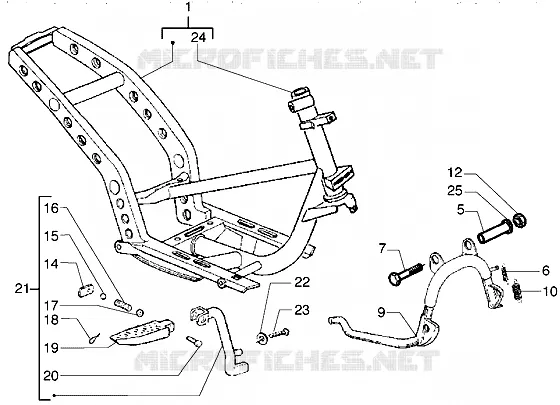 Chassis-Central stand