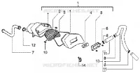 Secondary air box