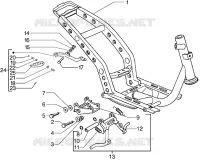 Chassis-Central stand