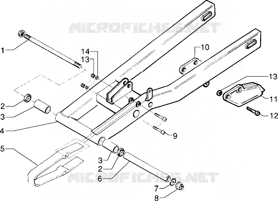 Rear fork