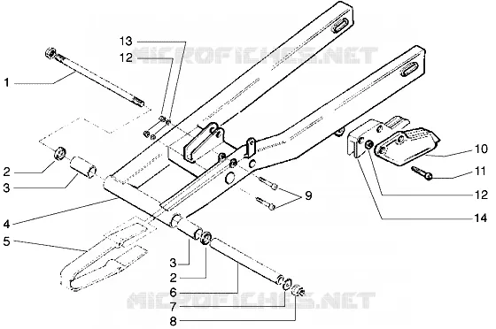 Rear fork